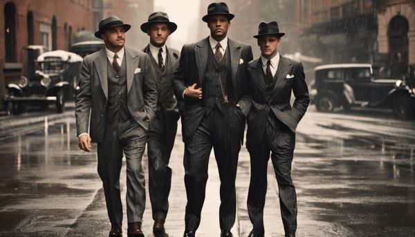Quel style vestimentaire des hommes pour les années 20 ?